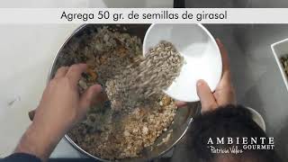 En el ClubGouremt aprende hacer una granola de nueces [upl. by Llenart]