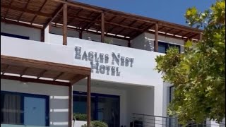 Eagles nest hotel  Pefkos Rhodes Swimming pool room [upl. by Gokey279]