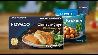 Smažený sýr krokety NOWACO a SOUTĚŽ [upl. by Aderfla]