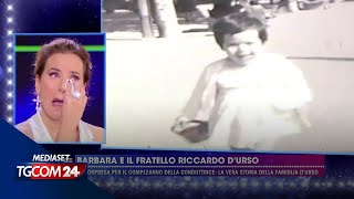 Le lacrime di Barbara dUrso per la sorpresa in diretta [upl. by Oflodur]