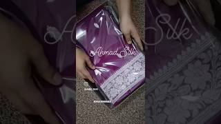 Banarsi Handloom Pure Khaddi Chiffon Saree ahmadsilk chiffon khaddi handloom saree sareelove [upl. by Jolenta]