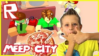 MeepCity  PIZZA PARTY with GamerGirl  Roblox [upl. by Taft]