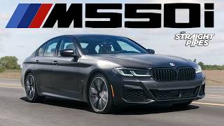 2022 BMW M550i Review Test Drive [upl. by Lucic]