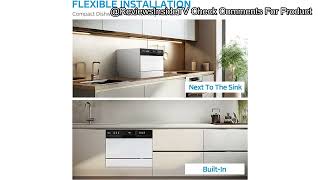 Midea MDC22P1AWW Portable Dishwasher Review Is It Worth the Investment for Small Spaces [upl. by Diva]