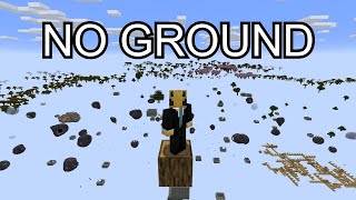 Can I Survive Minecraft with NO TERRAIN [upl. by Domella]