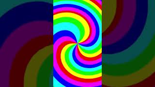 Mesmerizing Rainbow Colours Spiral  Trippy Hypnotic Visuals 🌈 hypnoticvideo [upl. by Ainolopa]