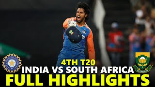 India vs South Africa Full Highlights 4th T20 2024  IND VS SA [upl. by Aneele836]