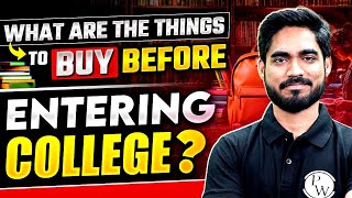 What are the things to buy before entering college Is it really important to do so engineering [upl. by Gadmann]