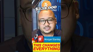 🤯 238K BITCOIN MORGAN STANLEYS PLAN 😱 [upl. by Bena526]