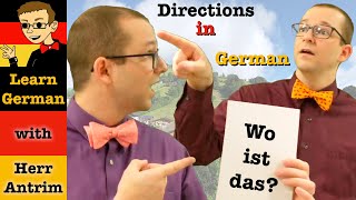 Wegbeschreibung How to Give Directions in German [upl. by Lefkowitz]