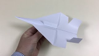 Flugzeug aus Papier  Papierflugzeuge falten [upl. by Byrne339]