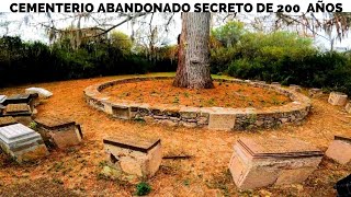 ENCONTRAMOS CEMENTERIO OCULTO EN EL BOSQUE ABANDONADO DE 200 AÑOS EL MAS ATERRADOR DE MEXICO [upl. by Ocnarf73]