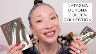 Natasha Denona Golden Collection  DEMO and SWATCHES [upl. by Anilosi]