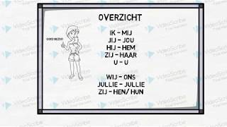 Persoonlijk voornaamwoord Mij jou hem haar ons hen Nederlands leren NT2 A1A2 Dutch beginners [upl. by Gnehs583]