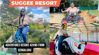 Suggee resort  Day outing package at 1099  Adventures resort 42kms from Bangalore [upl. by Greenman728]