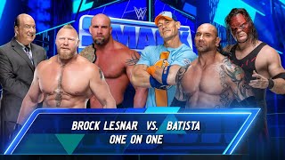 Brock Lesnar vs Batista OVW [upl. by Sgninnej102]