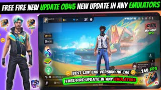 New Smartgaga Lite Best Version For Free Fire OB45 New Update Low End PC  1GB Ram No Graphics Card [upl. by Safoelc]