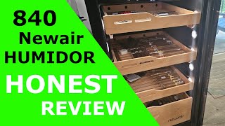 Newair 840 Cigar Humidor HONEST Review  The best Humidor on Amazon [upl. by Kirsteni124]