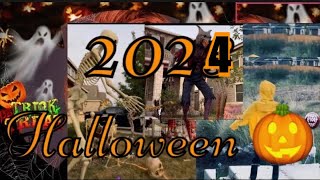 La casa Mejor decorada en Halloween 🎃 2024 [upl. by Anayhd803]