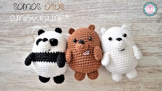 🐼🐻CÓMO MONTAR A LOS SOMOS OSOS AMIGURUMIS 🐼🐻 CROCHET  BÁSICO🐼🐻 [upl. by Eniagrom]