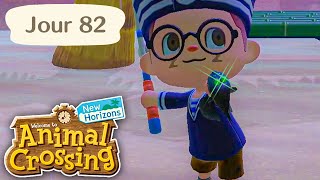 Jour 82  ENFIN le MACROPINNA   Animal Crossing  New Horizons [upl. by Aivata331]