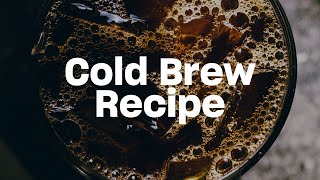 RESEP COLD BREW MUDAH DAN ENAK [upl. by Ylrehs]