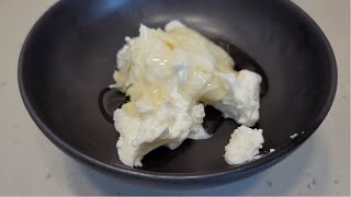 터키 고급 디저트 카이막 만들기 Kaymak clotted cream recipe [upl. by Ahsiakal]