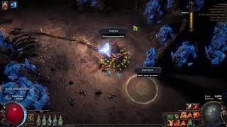 Gravicus Stacked Deck Farming on HC SSF POE 325 Necro Settlers [upl. by Maleeny]