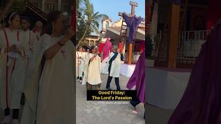 Good Friday at Kurla Parish catholic song shorts lent jesus power king christian god viral [upl. by Neelat15]