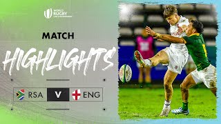 DOWN TO THE WIRE  South Africa v England  World Rugby U20 Championship 2024 Match Highlights [upl. by Mercuri]