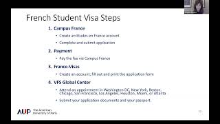 NUin France Visa Webinar [upl. by Geiss]