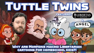 Tuttle Twins Why are Mormons Making Libertarian Cartoons for Homeschooled Kids [upl. by Gnouhk928]