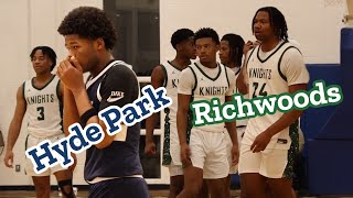 Lathan Sommerville amp Jurrell Baldwin Top Players In Illinois Put On A Show Richwoods Vs Hyde Park [upl. by Arag958]