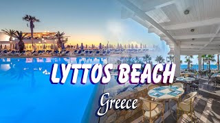 Lyttos Beach Hotel Crete amp Aquarium A FamilyFriendly Resort with an Exciting Water Park [upl. by Most522]