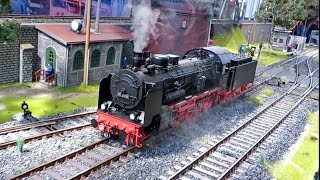 Modelleisenbahn Spur O Presentation auf der Faszination Modellbau 2014 HD [upl. by Colner]