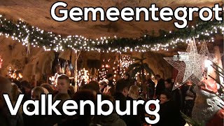 Kerstmarkt in Gemeentegrot Valkenburg [upl. by Keon]