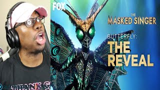 Masked Singer Butterfly All Performances amp Reveal  Season 2 REACTION [upl. by Chemush]