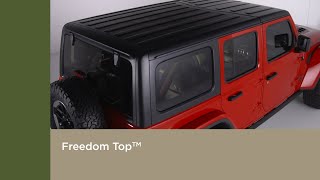 2013 Jeep Wrangler  Freedom Top Modular Hard Top Removal [upl. by Xel775]