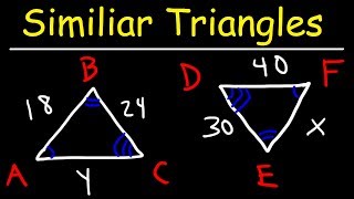 Similar Triangles [upl. by Ynaffik692]