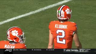 Clemson QB Cade Klubnik vs UVA  Every Play [upl. by Boorer]