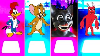 Woody woodpecker 🆚 Tom and Jerry 🆚 Cartoon cat 🆚 Garden off benben 🎶 Tiles Hop Edm Rush [upl. by Krystle]