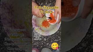 Veg paratha recepiparatha recepihomemade recepies [upl. by Nichani]