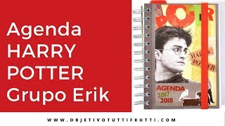 AGENDA HARRY POTTER Día por página Grupo Erik 20172018 [upl. by Modla]