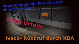 Abgasskandal bei Fiat Chrysler nimmt Fahrt auf  erste Urteile [upl. by Matti438]