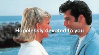 HOPELESSLY DEVOTED TO YOU by Olivia NewtonJohn with Lyrics [upl. by Yrovi]