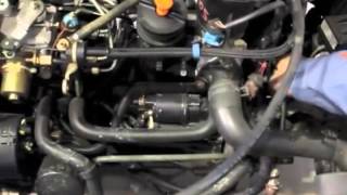 Starter motor of Peugeot car  Replace it with MaintenanceTV [upl. by Auof449]