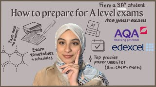 HOW TO PREPARE FOR A LEVEL EXAMS IN MARCH FROM A 3A STUDENT making your exam timetable  preparing [upl. by Rusert]