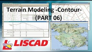 Liscad Terrain Modeling Contour PART 06 [upl. by Huldah]