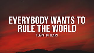 quotGiant Speaker Manquot Tears For Fears  Everybody Wants To Rule The World Lyrics [upl. by Cacia]