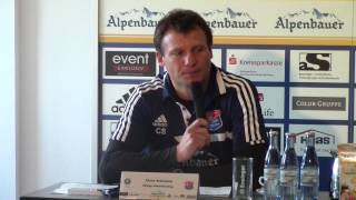 Claus Schromm und Janik Haberer vor Stuttgart II [upl. by Annaed614]